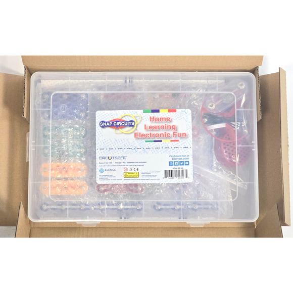 Elenco Snap Circuits Home Learning Electronic Fun With Circuitsafe SCHLEF-25 - Picture 2 of 4